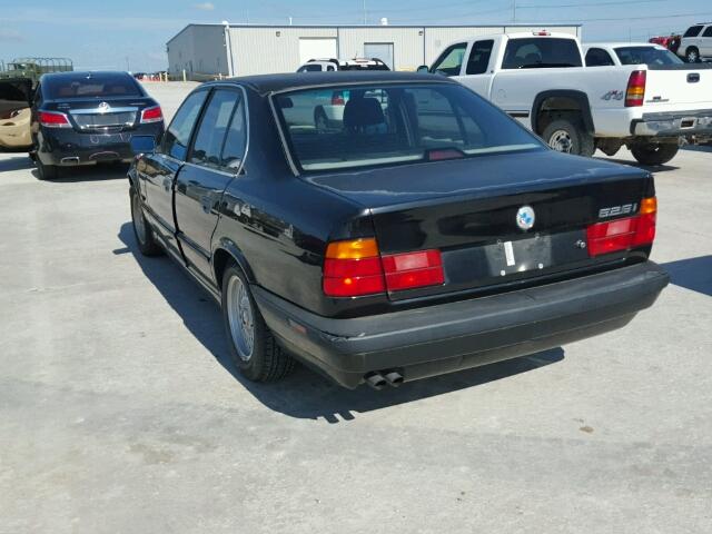 WBAHD6322SGK57756 - 1995 BMW 525 I AUTO BLACK photo 3