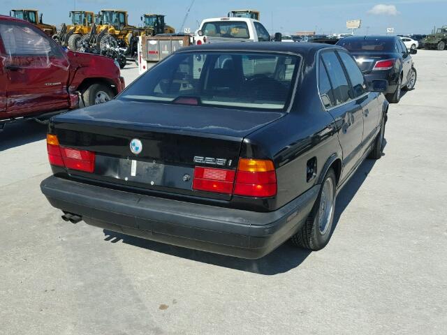 WBAHD6322SGK57756 - 1995 BMW 525 I AUTO BLACK photo 4