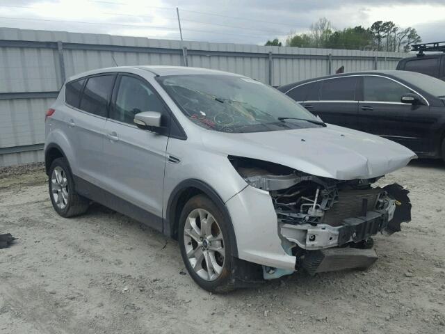 1FMCU0H94DUA14174 - 2013 FORD ESCAPE SEL SILVER photo 1