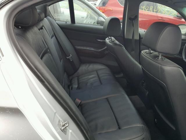 WBAPL5C51BA919610 - 2011 BMW 335 XI SILVER photo 6