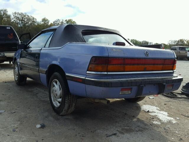 1C3XU4535PF596053 - 1993 CHRYSLER LEBARON TWO TONE photo 3