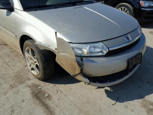 1G8AJ52F74Z108479 - 2004 SATURN ION 2 GOLD photo 9