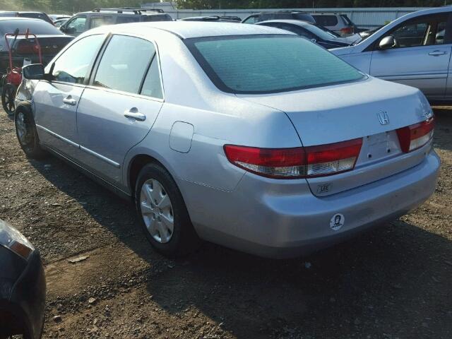 1HGCM56314A035180 - 2004 HONDA ACCORD LX SILVER photo 3