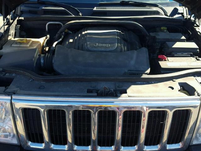 1J8HG58208C129232 - 2008 JEEP COMMANDER BLACK photo 7