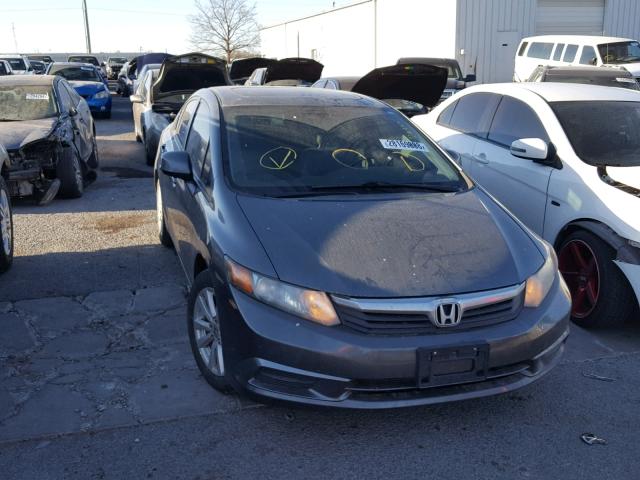 19XFB2F98CE308017 - 2012 HONDA CIVIC EXL ნაცრისფერი ფოტო 1