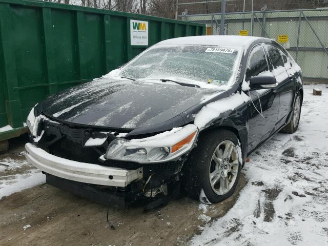 19UUA86219A019364 - 2009 ACURA TL BLACK photo 2