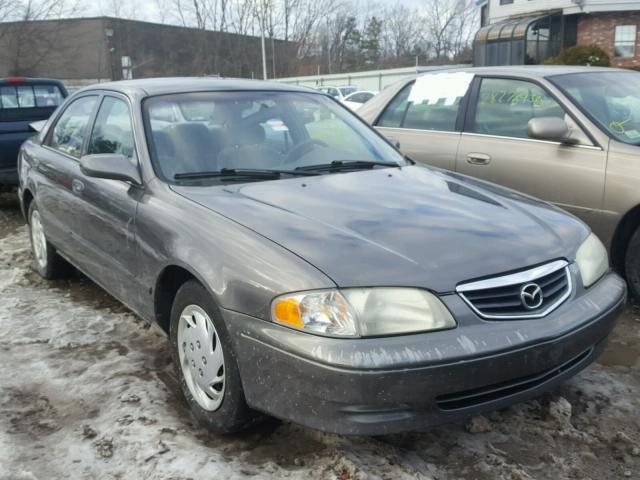 1YVGF22C425264886 - 2002 MAZDA 626 LX GRAY photo 1