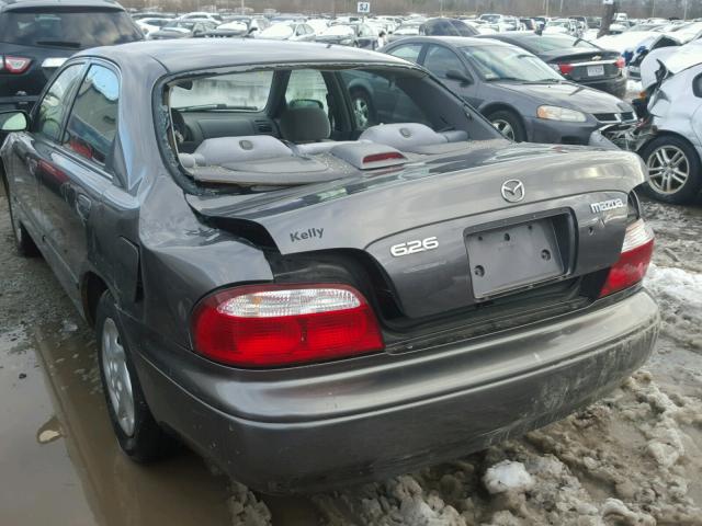 1YVGF22C425264886 - 2002 MAZDA 626 LX GRAY photo 9