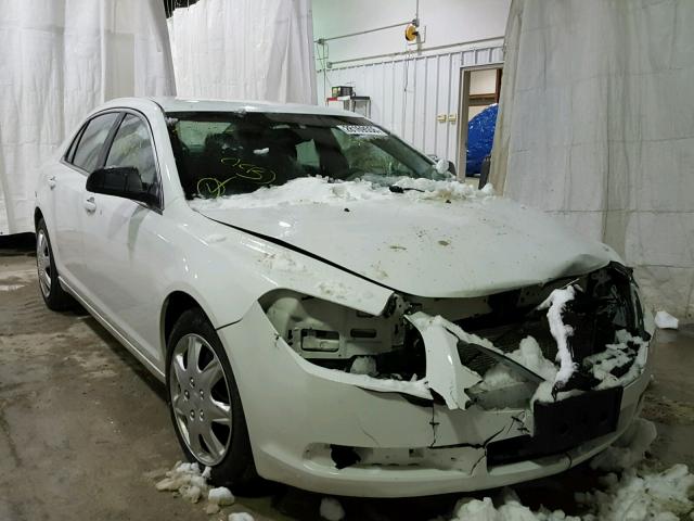 1G1ZB5E1XBF155163 - 2011 CHEVROLET MALIBU LS WHITE photo 1