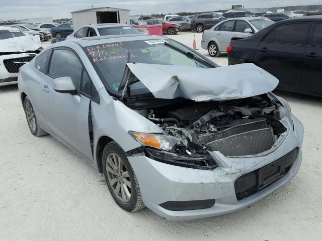 2HGFG3B87CH502063 - 2012 HONDA CIVIC EX SILVER photo 1