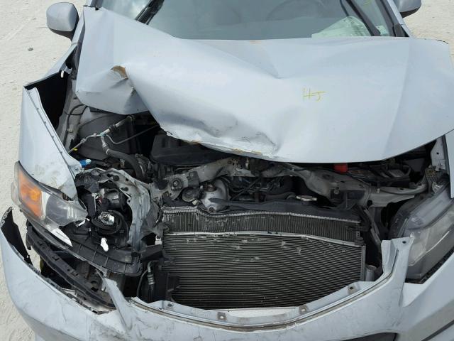 2HGFG3B87CH502063 - 2012 HONDA CIVIC EX SILVER photo 7