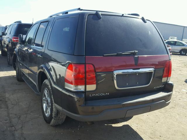 5LMEU88H55ZJ05132 - 2005 LINCOLN AVIATOR 灰色 照片 3