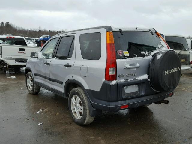 JHLRD78884C036489 - 2004 HONDA CR-V EX SILVER photo 3