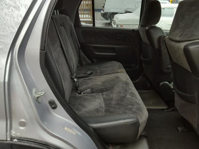 JHLRD78884C036489 - 2004 HONDA CR-V EX SILVER photo 6