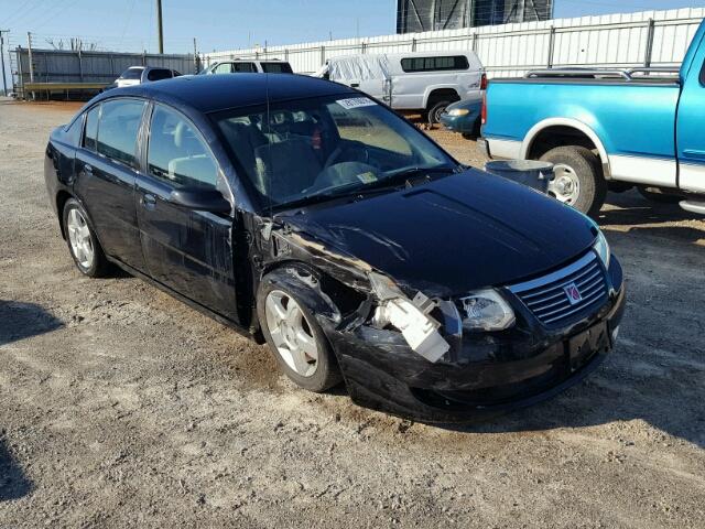 1G8AZ55F36Z139252 - 2006 SATURN ION LEVEL BLACK photo 1