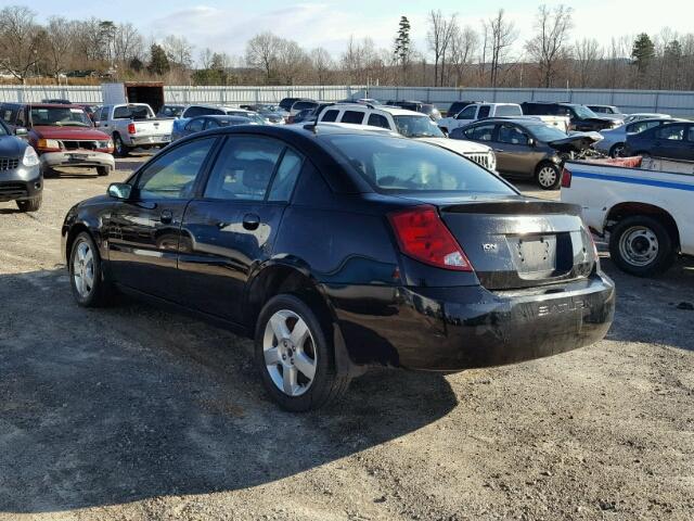 1G8AZ55F36Z139252 - 2006 SATURN ION LEVEL BLACK photo 3