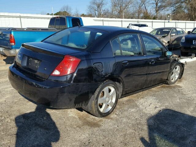 1G8AZ55F36Z139252 - 2006 SATURN ION LEVEL BLACK photo 4
