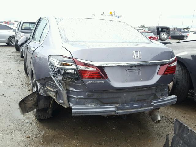 1HGCR2F3XGA232580 - 2016 HONDA ACCORD LX GRAY photo 3