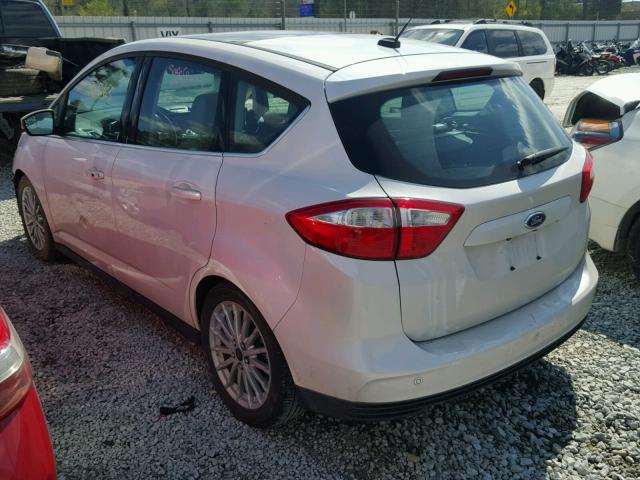 1FADP5BU9DL540287 - 2013 FORD C-MAX SEL WHITE photo 3