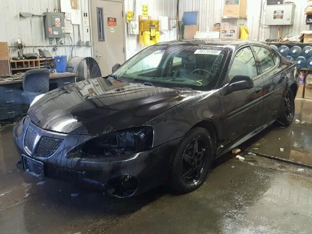 2G2WS522541136705 - 2004 PONTIAC GRAND PRIX BLACK photo 2