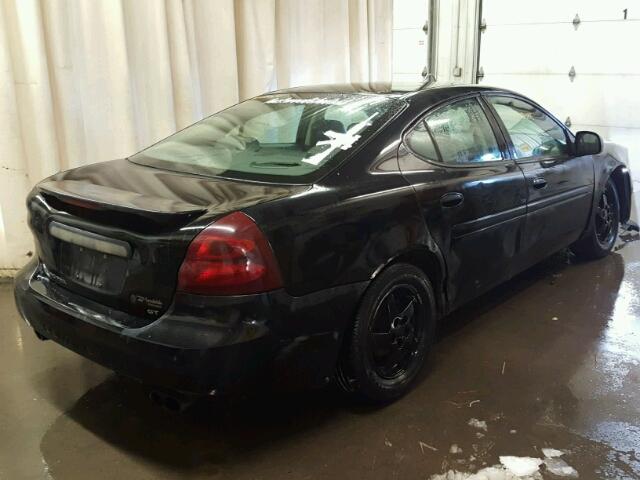 2G2WS522541136705 - 2004 PONTIAC GRAND PRIX BLACK photo 4
