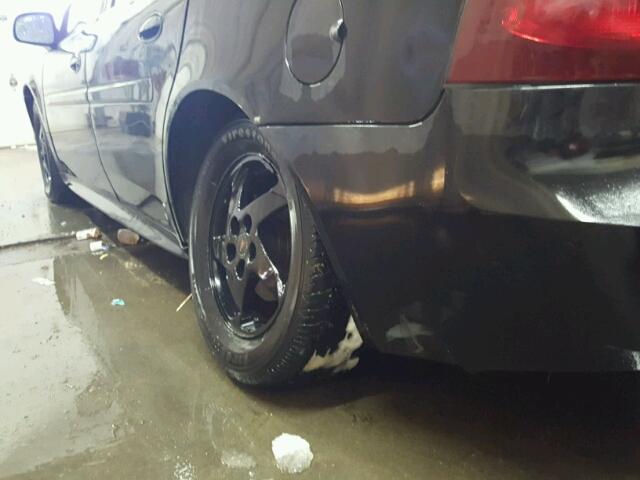 2G2WS522541136705 - 2004 PONTIAC GRAND PRIX BLACK photo 9