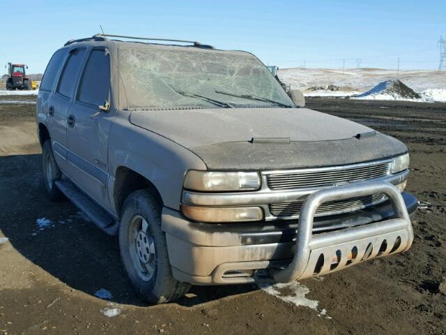 1GNEK13Z02J239164 - 2002 CHEVROLET TAHOE TAN photo 1