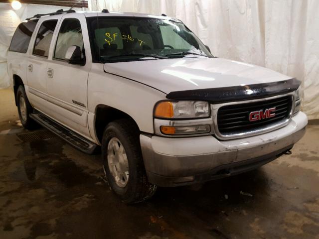 1GKFK16T44R302277 - 2004 GMC YUKON XL K WHITE photo 1