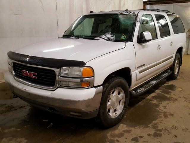 1GKFK16T44R302277 - 2004 GMC YUKON XL K WHITE photo 2