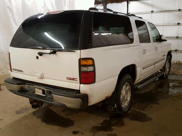 1GKFK16T44R302277 - 2004 GMC YUKON XL K WHITE photo 4