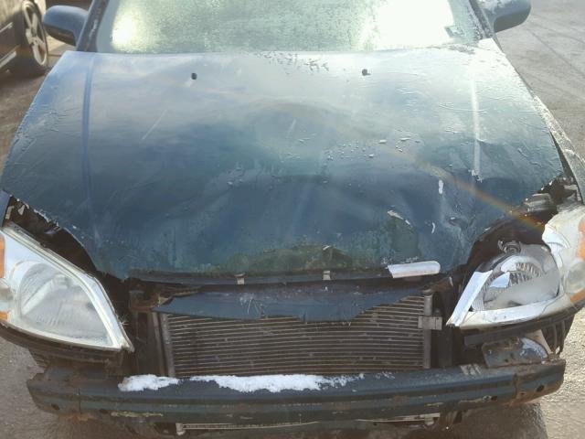 2HGES26761H615828 - 2001 HONDA CIVIC EX Yaşıl foto 7