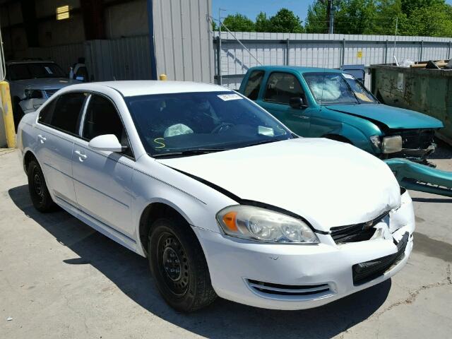 2G1WF5EK4B1131528 - 2011 CHEVROLET IMPALA LS WHITE photo 1