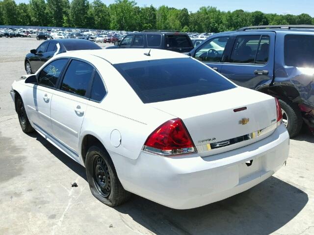 2G1WF5EK4B1131528 - 2011 CHEVROLET IMPALA LS WHITE photo 3