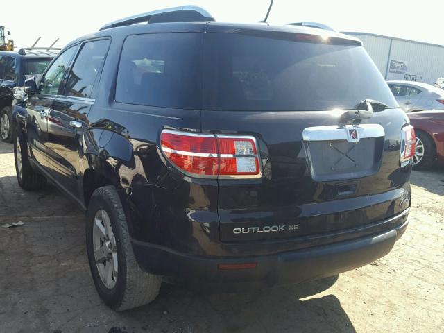 5GZEV23D79J179192 - 2009 SATURN OUTLOOK XR იასამნისფერი ფოტო 3