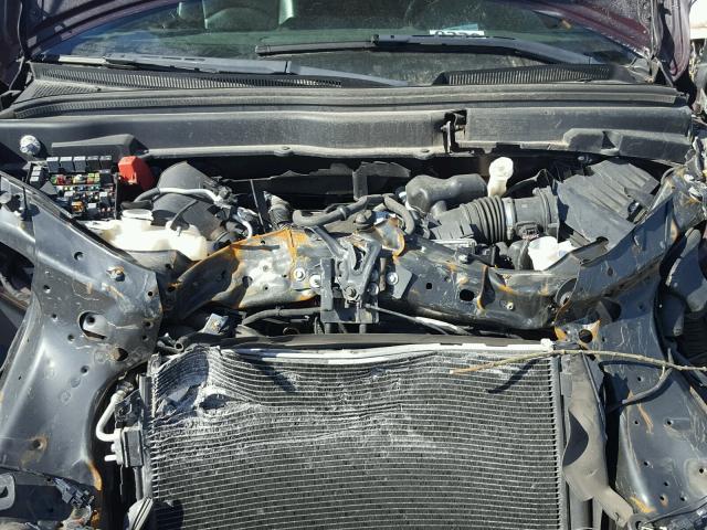 5GZEV23D79J179192 - 2009 SATURN OUTLOOK XR იასამნისფერი ფოტო 7