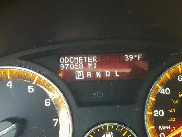 5GZEV23D79J179192 - 2009 SATURN OUTLOOK XR იასამნისფერი ფოტო 8