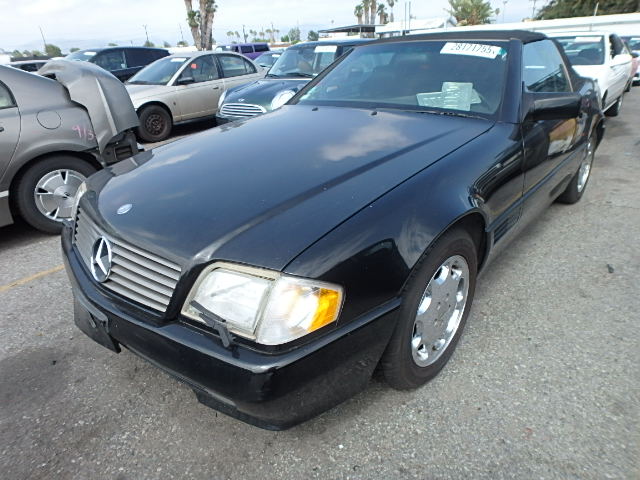 WDBFA67E7SF117939 - 1995 MERCEDES-BENZ SL 500 BLACK photo 2