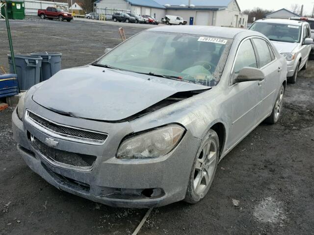 1G1ZH57B994223253 - 2009 CHEVROLET MALIBU 1LT BLUE photo 2