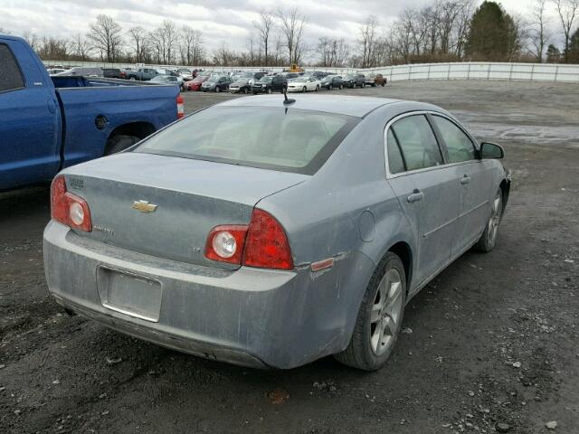 1G1ZH57B994223253 - 2009 CHEVROLET MALIBU 1LT BLUE photo 4