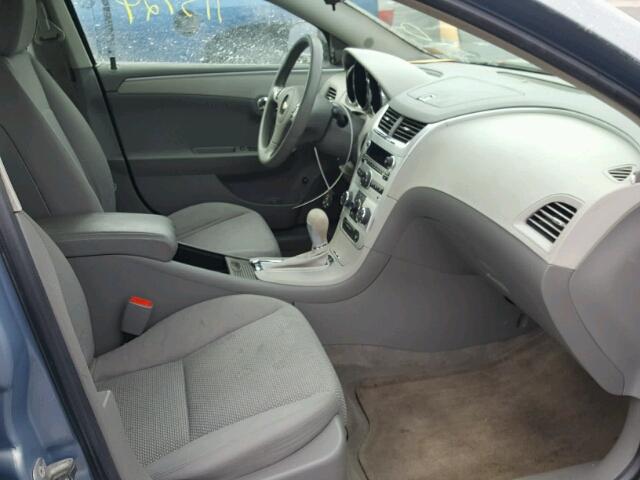 1G1ZH57B994223253 - 2009 CHEVROLET MALIBU 1LT BLUE photo 5