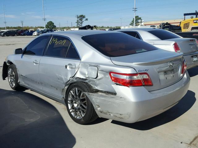4T1BE46K67U515075 - 2007 TOYOTA CAMRY NEW SILVER photo 3