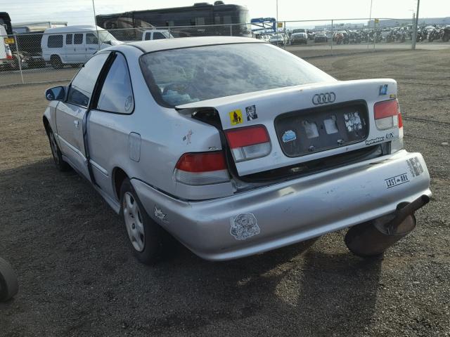 1HGEJ8243YL045995 - 2000 HONDA CIVIC EX SILVER photo 3