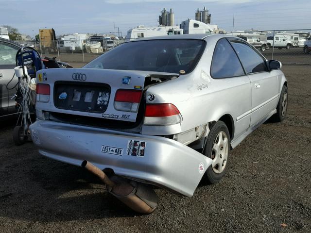 1HGEJ8243YL045995 - 2000 HONDA CIVIC EX SILVER photo 4