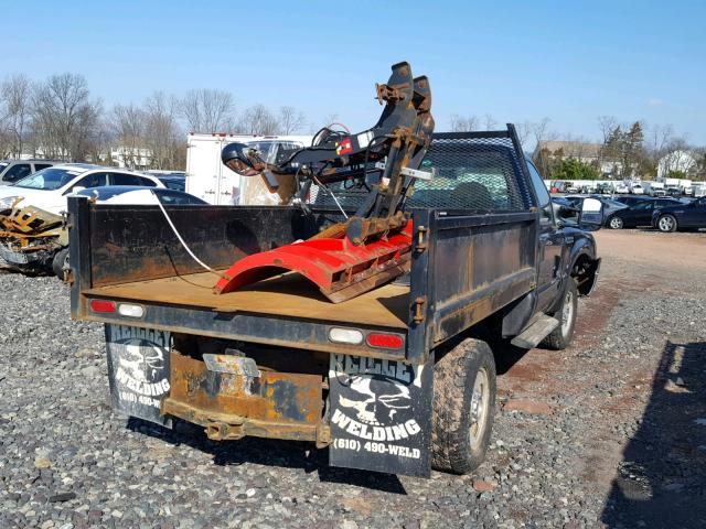 1FTWF31P25EC22054 - 2005 FORD F350 SRW S GRAY photo 4