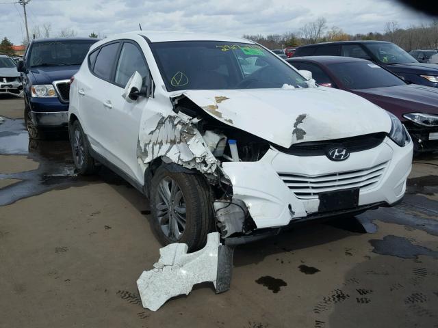 KM8JTCAF8FU052215 - 2015 HYUNDAI TUCSON GLS WHITE photo 1