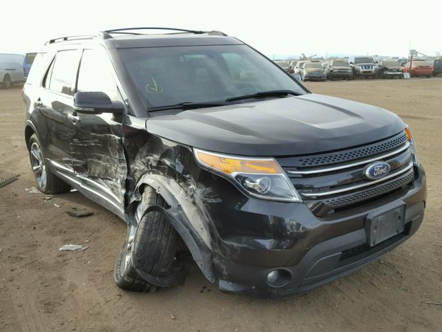 1FMHK8F88CGA05155 - 2012 FORD EXPLORER L BLACK photo 1