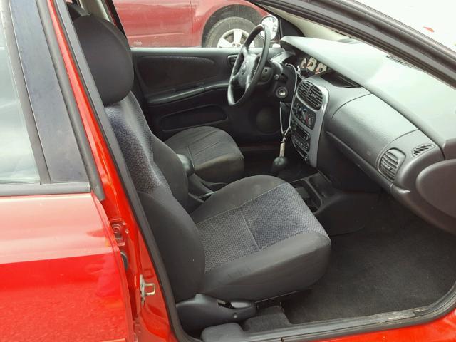 1B3ES56C32D657550 - 2002 DODGE NEON ES RED photo 5