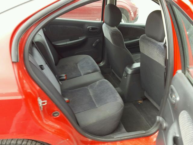 1B3ES56C32D657550 - 2002 DODGE NEON ES RED photo 6