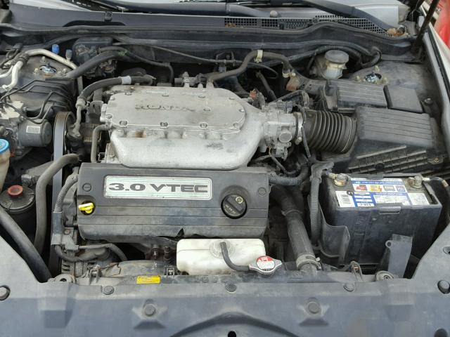 1HGCM66595A074043 - 2005 HONDA ACCORD EX BLUE photo 7