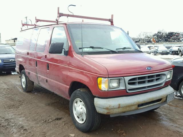 1FTNE24242HB24498 - 2002 FORD ECONOLINE RED photo 1